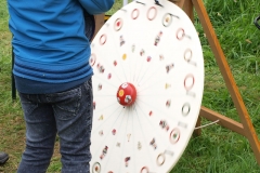 Glücksrad vom Bürgerverein Sillenstede