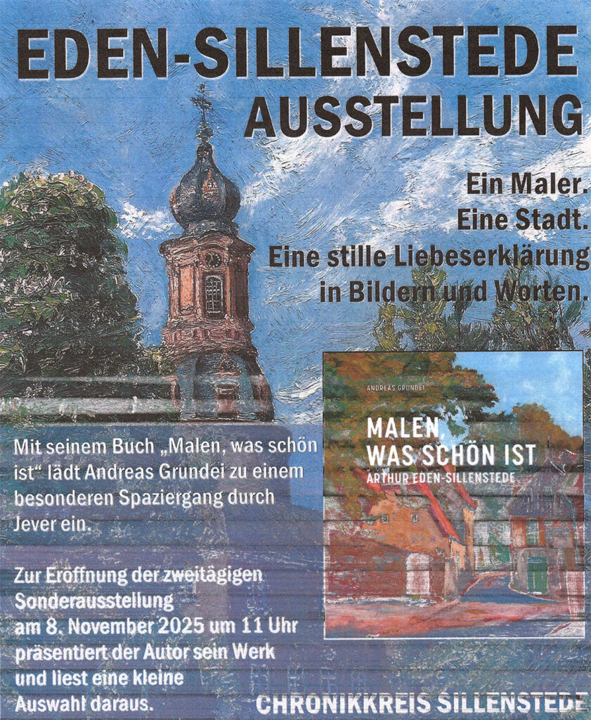Ausstellung Arthur Eden Maler Silenstede